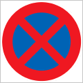 Verkehrszeichen absolutes Haltverbot StVO 283