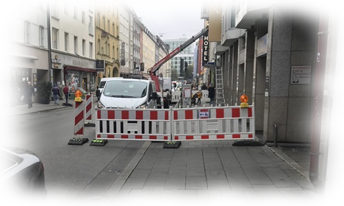 Absicherung eines Kran Absicherung eines Kran