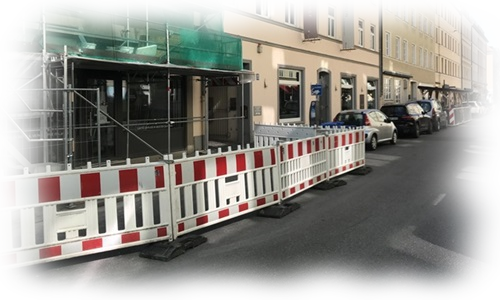 Beschilderung und Absicherung Beschilderung und Absicherung